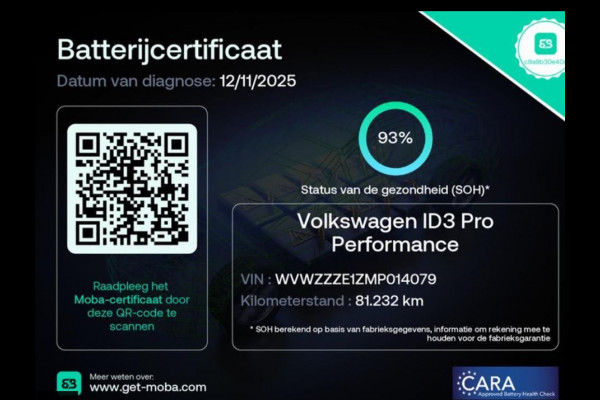 Volkswagen ID.3 First Plus 58 kWh | Stoelverwarming | Stuurverwarming | Camera | Adaptive Cruise Control | Navigatie | Standkachel | Keyless | Parkeersensoren | LED | Apple Carplay | BTW |