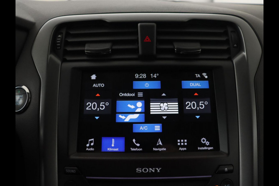 Ford Mondeo 2.0 IVCT HEV Titanium X | Leder | Stoelverwarming | Camera | Adaptive cruise | Memory | Carplay | Full LED | Keyless | Navigatie | Park Assist | Dodehoek detectie | Climate control