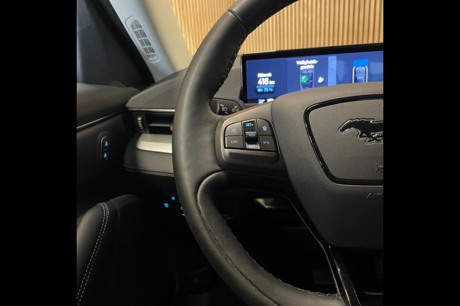 Ford Mustang Mach-E Extended RWD 98 kWh|95,5% SOH|GROTE ACCU|AFN.TREKH.|LEDER|ACC|CAMERA|CARPLAY|STOEL+STUURVERW|NAP|NL|INCL. BTW|