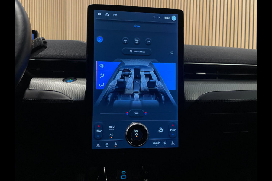Ford Mustang Mach-E Extended RWD 98 kWh|95,5% SOH|GROTE ACCU|AFN.TREKH.|LEDER|ACC|CAMERA|CARPLAY|STOEL+STUURVERW|NAP|NL|INCL. BTW|