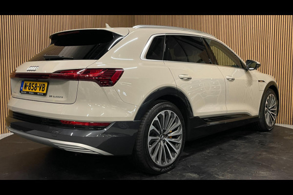 Audi e-tron 55 Quattro Advanced 95 kWh|FULL OPTION|HEAD-UP|PANO|B&O|ACC|360 CAMERA|CARPLAY,ANDROID AUTO|AMBIENT|STOELVERW+KOELING|