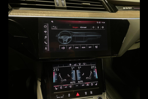 Audi e-tron 55 Quattro Advanced 95 kWh|FULL OPTION|HEAD-UP|PANO|B&O|ACC|360 CAMERA|CARPLAY,ANDROID AUTO|AMBIENT|STOELVERW+KOELING|