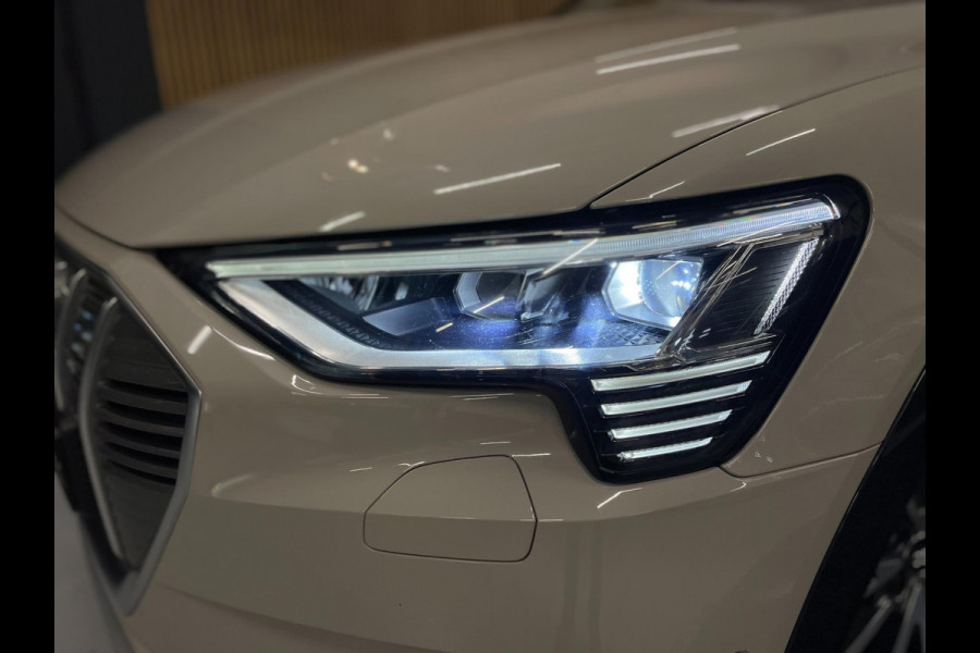 Audi e-tron 55 Quattro Advanced 95 kWh|FULL OPTION|HEAD-UP|PANO|B&O|ACC|360 CAMERA|CARPLAY,ANDROID AUTO|AMBIENT|STOELVERW+KOELING|