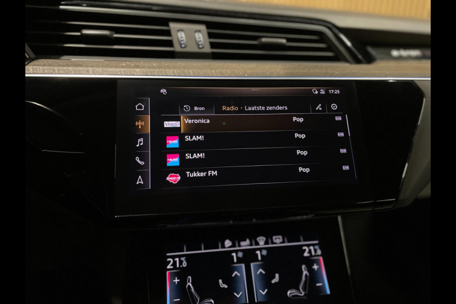 Audi e-tron 55 Quattro Advanced 95 kWh|FULL OPTION|HEAD-UP|PANO|B&O|ACC|360 CAMERA|CARPLAY,ANDROID AUTO|AMBIENT|STOELVERW+KOELING|