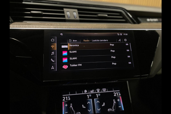 Audi e-tron 55 Quattro Advanced 95 kWh|FULL OPTION|HEAD-UP|PANO|B&O|ACC|360 CAMERA|CARPLAY,ANDROID AUTO|AMBIENT|STOELVERW+KOELING|