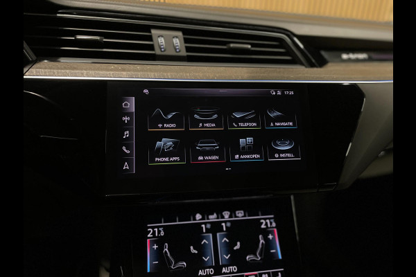 Audi e-tron 55 Quattro Advanced 95 kWh|FULL OPTION|HEAD-UP|PANO|B&O|ACC|360 CAMERA|CARPLAY,ANDROID AUTO|AMBIENT|STOELVERW+KOELING|