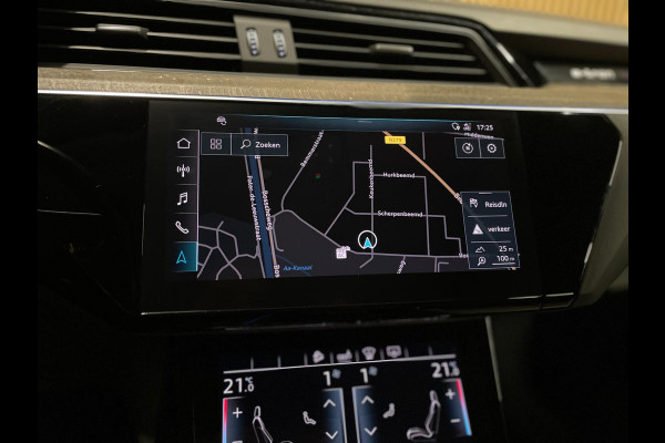 Audi e-tron 55 Quattro Advanced 95 kWh|FULL OPTION|HEAD-UP|PANO|B&O|ACC|360 CAMERA|CARPLAY,ANDROID AUTO|AMBIENT|STOELVERW+KOELING|