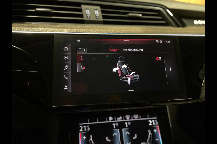 Audi e-tron 55 Quattro Advanced 95 kWh|FULL OPTION|HEAD-UP|PANO|B&O|ACC|360 CAMERA|CARPLAY,ANDROID AUTO|AMBIENT|STOELVERW+KOELING|