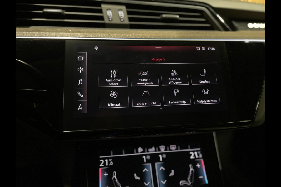 Audi e-tron 55 Quattro Advanced 95 kWh|FULL OPTION|HEAD-UP|PANO|B&O|ACC|360 CAMERA|CARPLAY,ANDROID AUTO|AMBIENT|STOELVERW+KOELING|