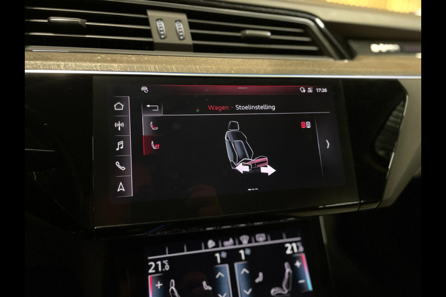 Audi e-tron 55 Quattro Advanced 95 kWh|FULL OPTION|HEAD-UP|PANO|B&O|ACC|360 CAMERA|CARPLAY,ANDROID AUTO|AMBIENT|STOELVERW+KOELING|