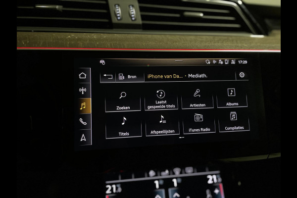 Audi e-tron 55 Quattro Advanced 95 kWh|FULL OPTION|HEAD-UP|PANO|B&O|ACC|360 CAMERA|CARPLAY,ANDROID AUTO|AMBIENT|STOELVERW+KOELING|