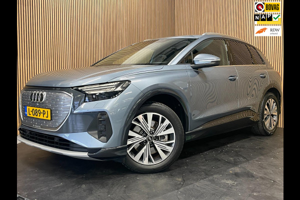 Audi Q4 e-tron 40 Advanced 77 kWh|GROTE ACCU|ACC|CARPLAY|CLIMATE,CRUISE CTRL|STOELVERW.|ELEK. KLEP|INCL. BTW|1e EIG.|NL-AUTO|NAP|