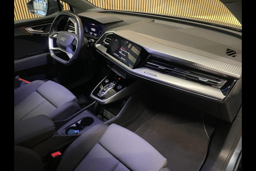 Audi Q4 e-tron 40 Advanced 77 kWh|GROTE ACCU|ACC|CARPLAY|CLIMATE,CRUISE CTRL|STOELVERW.|ELEK. KLEP|INCL. BTW|1e EIG.|NL-AUTO|NAP|