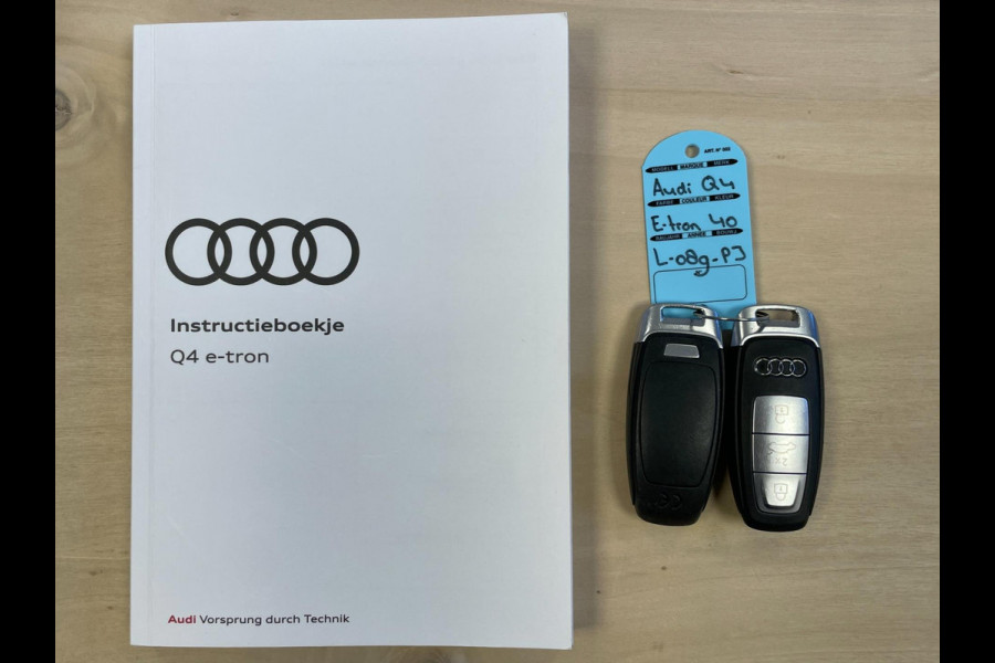 Audi Q4 e-tron 40 Advanced 77 kWh|GROTE ACCU|ACC|CARPLAY|CLIMATE,CRUISE CTRL|STOELVERW.|ELEK. KLEP|INCL. BTW|1e EIG.|NL-AUTO|NAP|
