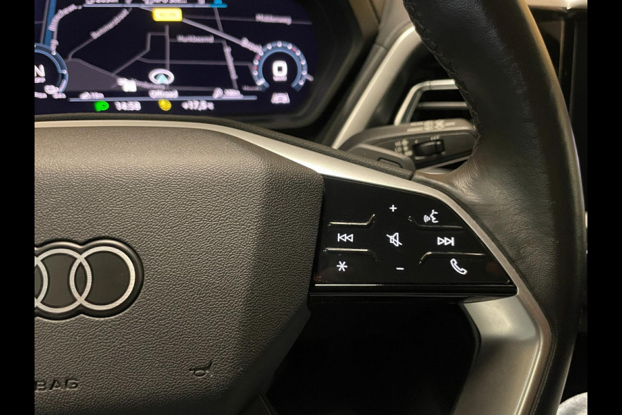 Audi Q4 e-tron 40 Advanced 77 kWh|GROTE ACCU|ACC|CARPLAY|CLIMATE,CRUISE CTRL|STOELVERW.|ELEK. KLEP|INCL. BTW|1e EIG.|NL-AUTO|NAP|
