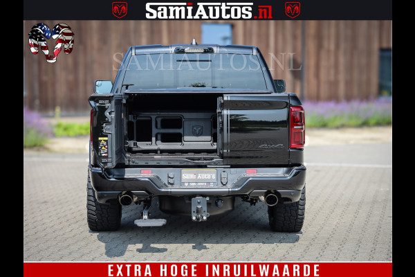 Dodge Ram 1500 Limited Night H.O 540HP 706Nm | Massage + Full Option | De Meest Luxe en Volle Pick-Up in zijn Klasse | Comfortabele Dubbele Cabine met Royale 5 Zitplaatsen | BPM vrij | Nu Leverbaar uit Voorraad | Voorraad Nr 2329 - 5135