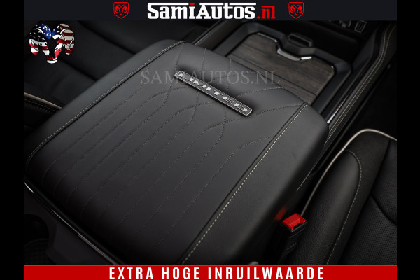 Dodge Ram 1500 Limited Night H.O 540HP 706Nm | Massage + Full Option | De Meest Luxe en Volle Pick-Up in zijn Klasse | Comfortabele Dubbele Cabine met Royale 5 Zitplaatsen | BPM vrij | Nu Leverbaar uit Voorraad | Voorraad Nr 2329 - 5135