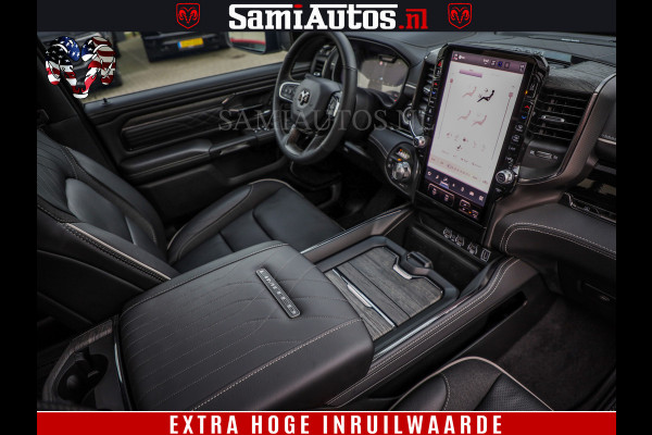 Dodge Ram 1500 Limited Night H.O 540HP 706Nm | Massage + Full Option | De Meest Luxe en Volle Pick-Up in zijn Klasse | Comfortabele Dubbele Cabine met Royale 5 Zitplaatsen | BPM vrij | Nu Leverbaar uit Voorraad | Voorraad Nr 2329 - 5135