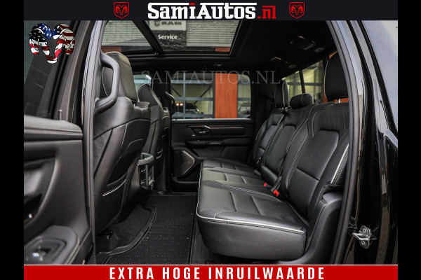 Dodge Ram 1500 Limited Night H.O 540HP 706Nm | Massage + Full Option | De Meest Luxe en Volle Pick-Up in zijn Klasse | Comfortabele Dubbele Cabine met Royale 5 Zitplaatsen | BPM vrij | Nu Leverbaar uit Voorraad | Voorraad Nr 2329 - 5135