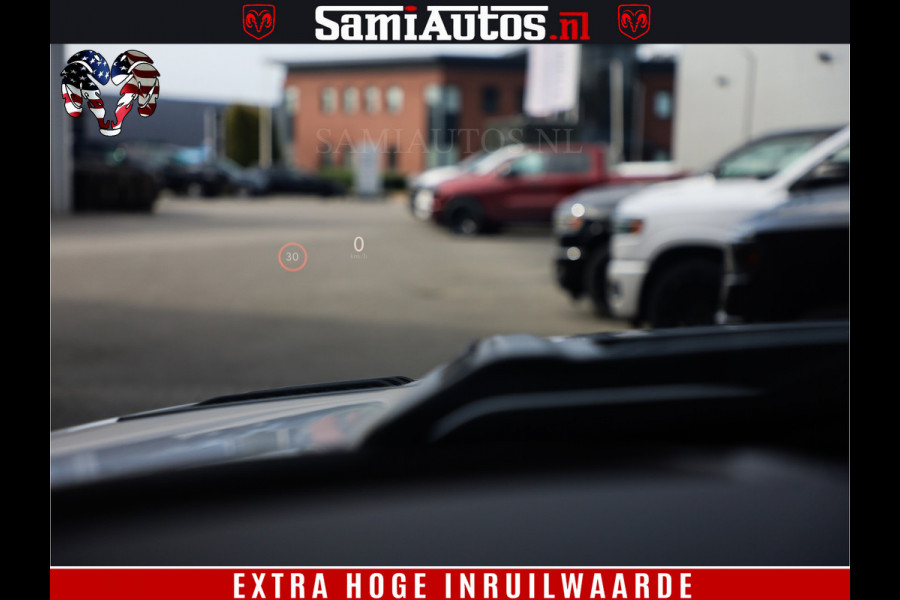 Dodge Ram 1500 Limited Night High Output 540HP 706Nm | Massage + Full Option | De Meest Luxe en Volle Pick-Up in zijn Klasse | Comfortabele Dubbele Cabine met Royale 5 Zitplaatsen | BPM vrij | Nu Leverbaar uit Voorraad | Voorraad Nr 2351 - 7478