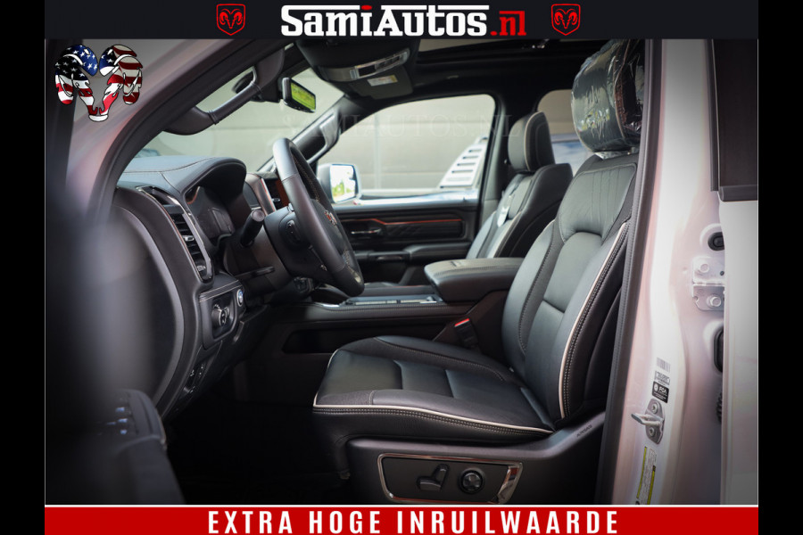Dodge Ram 1500 Limited Night High Output 540HP 706Nm | Massage + Full Option | De Meest Luxe en Volle Pick-Up in zijn Klasse | Comfortabele Dubbele Cabine met Royale 5 Zitplaatsen | BPM vrij | Nu Leverbaar uit Voorraad | Voorraad Nr 2351 - 7478