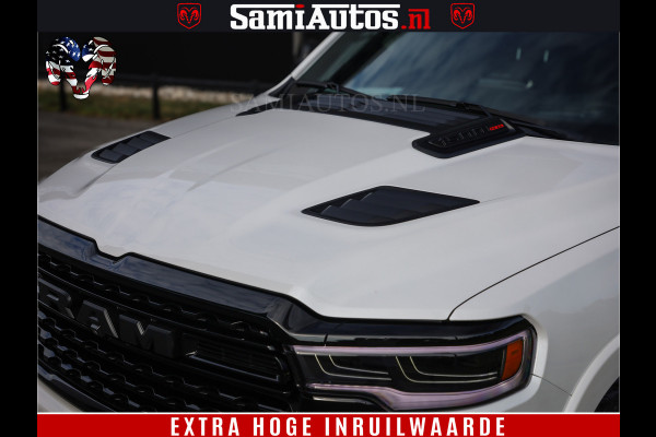 Dodge Ram 1500 Limited Night High Output 540HP 706Nm | Massage + Full Option | De Meest Luxe en Volle Pick-Up in zijn Klasse | Comfortabele Dubbele Cabine met Royale 5 Zitplaatsen | BPM vrij | Nu Leverbaar uit Voorraad | Voorraad Nr 2351 - 7478