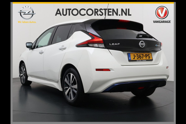 Nissan Leaf Acenta 40kWh Navi Camera Adap.Cruise Apple Carplay Android Ecc SOH 88% DAB Stuur-Stoel-Achterbankverwarming Lmv Privacy Glas Rijstrooksensor Origineel Nederlandse Auto 1e Eigenaar