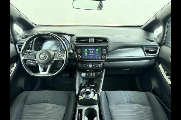 Nissan Leaf Acenta 40kWh Navi Camera Adap.Cruise Apple Carplay Android Ecc SOH 88% DAB Stuur-Stoel-Achterbankverwarming Lmv Privacy Glas Rijstrooksensor Origineel Nederlandse Auto 1e Eigenaar