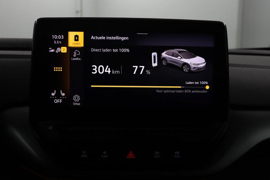 Volkswagen ID.4 First 77 kWh|SOH 92%|Trekhaak|Stoel/stuur verwarmd|Alcantara