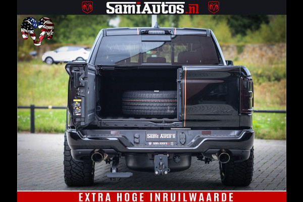 Dodge Ram 1500 Limited SPORT H.O 540HP 706Nm | Massage + Full Option | De Meest Luxe en Volle Pick-Up in zijn Klasse | Comfortabele Dubbele Cabine met Royale 5 Zitplaatsen | BPM vrij | Nu Leverbaar uit Voorraad | Voorraad Nr 2331