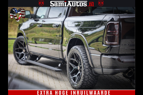 Dodge Ram 1500 Limited SPORT H.O 540HP 706Nm | Massage + Full Option | De Meest Luxe en Volle Pick-Up in zijn Klasse | Comfortabele Dubbele Cabine met Royale 5 Zitplaatsen | BPM vrij | Nu Leverbaar uit Voorraad | Voorraad Nr 2331