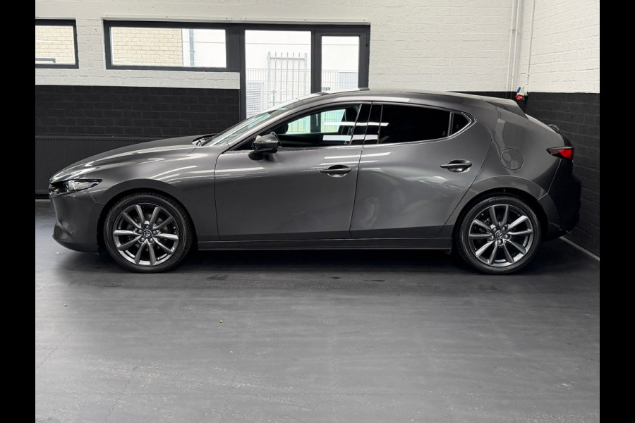 Mazda 3 2.0 e-SkyActiv-G M Hybrid 122 Luxury | Leder | Memory Stoel | HUD | 360 |Stuur - stoelverwarming | Topstaat