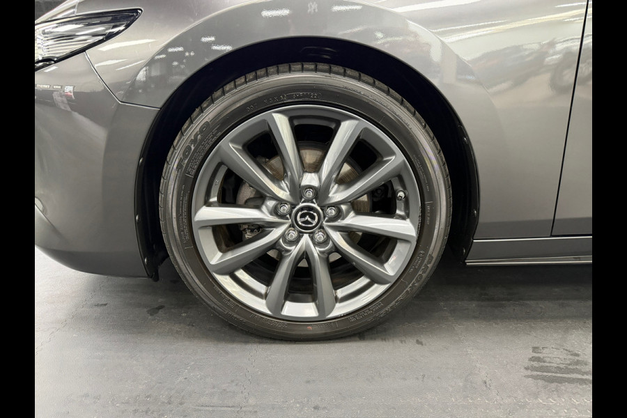 Mazda 3 2.0 e-SkyActiv-G M Hybrid 122 Luxury | Leder | Memory Stoel | HUD | 360 |Stuur - stoelverwarming | Topstaat