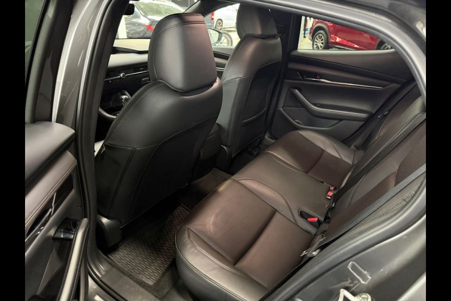 Mazda 3 2.0 e-SkyActiv-G M Hybrid 122 Luxury | Leder | Memory Stoel | HUD | 360 |Stuur - stoelverwarming | Topstaat