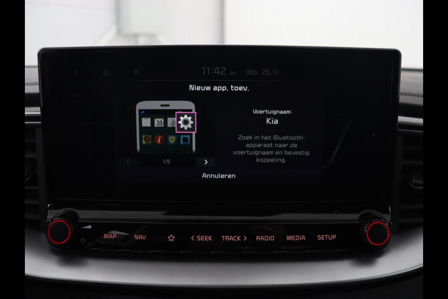 Kia Ceed 1.4 T-GDi DynamicPlusLine | Stoel & stuurverwarming | Adaptive cruise | Trekhaak | Camera | Carplay | Full LED | Navigatie | Climate control | DAB | File Assistent