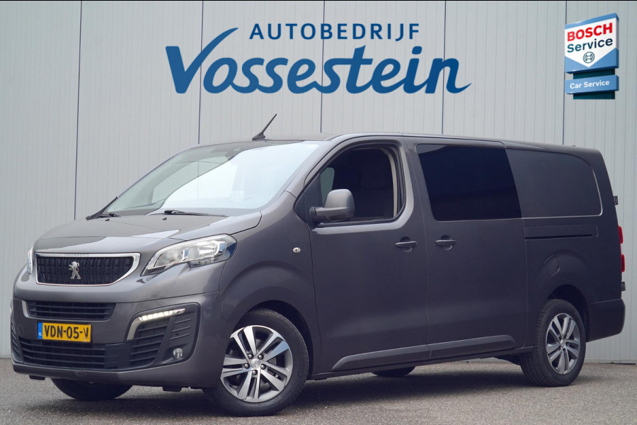 Peugeot Expert 2.0 BlueHDI 120 Long Asphalt DC / 5 Zitpl. / Automaat / 1e Eigenaar / Carplay / Head-Up / Trekhaak