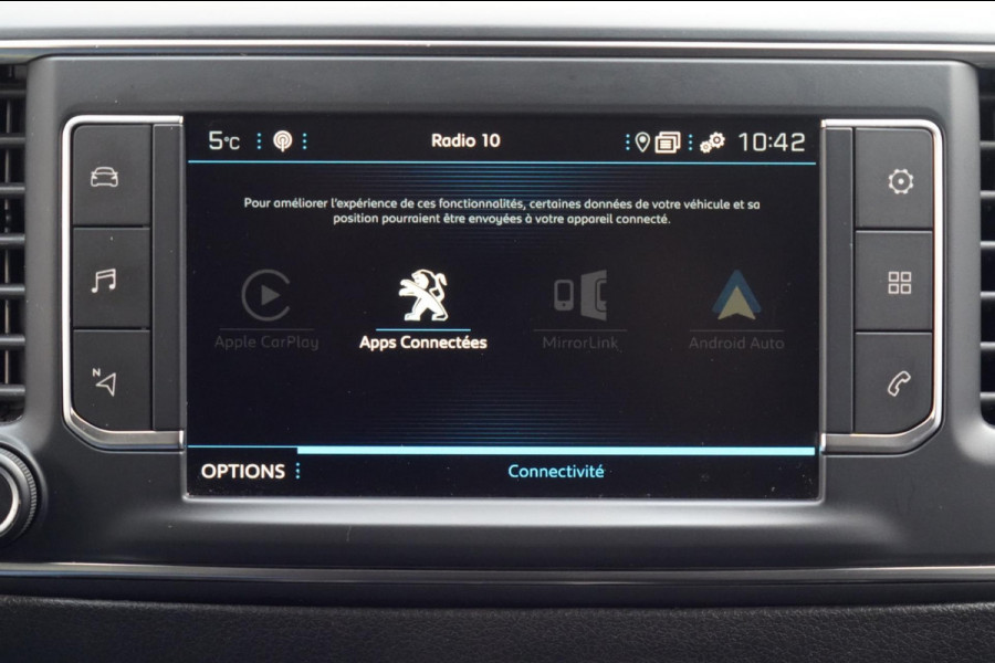 Peugeot Expert 2.0 BlueHDI 120 Long Asphalt DC / 5 Zitpl. / Automaat / 1e Eigenaar / Carplay / Head-Up / Trekhaak