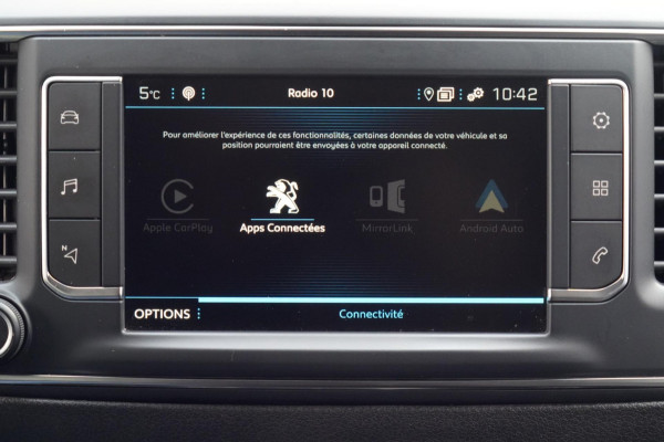Peugeot Expert 2.0 BlueHDI 120 Long Asphalt DC / 5 Zitpl. / Automaat / 1e Eigenaar / Carplay / Head-Up / Trekhaak