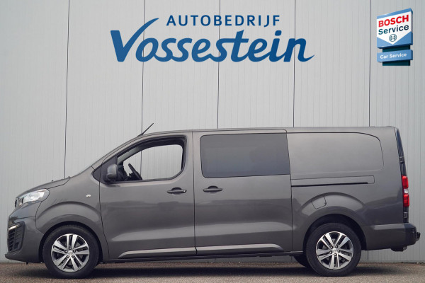 Peugeot Expert 2.0 BlueHDI 120 Long Asphalt DC / 5 Zitpl. / Automaat / 1e Eigenaar / Carplay / Head-Up / Trekhaak