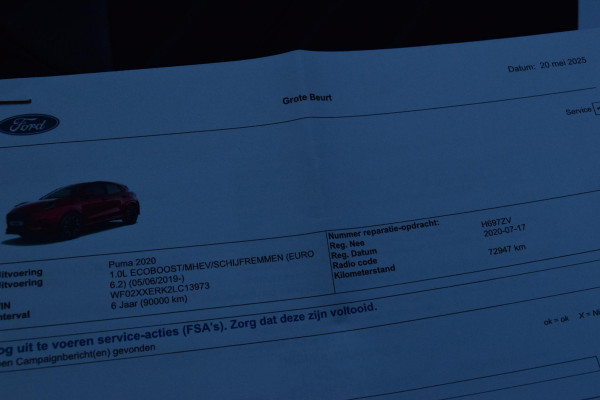 Ford Puma Hybrid ST-Line X|Dak|Trekhaak|Winter|Cam.|Carplay