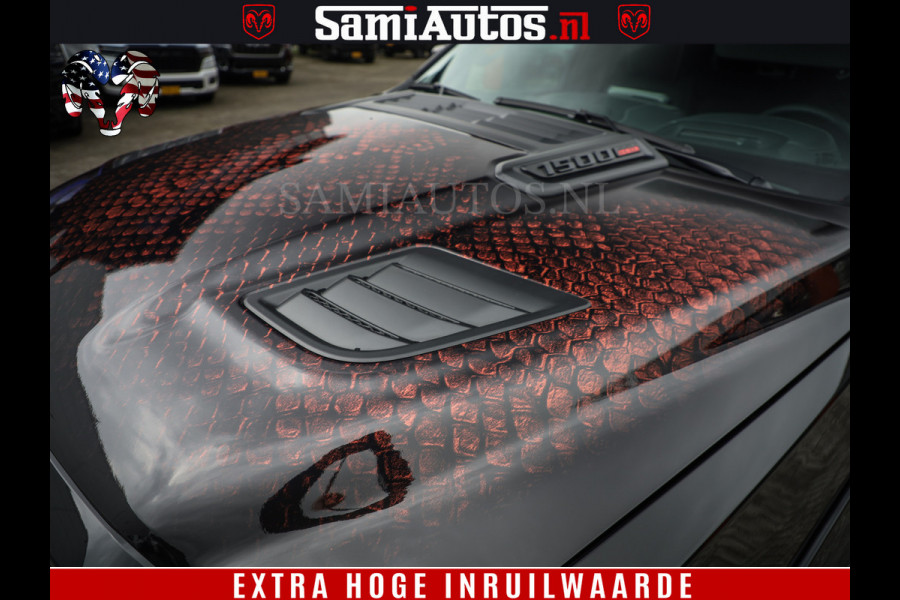 Dodge Ram COBRA EDITION | All-In Prijs | Limited Night High Output 540HP 706Nm | Massage + Full Option | De Meest Luxe en Volle Pick-Up in Comfortabele Dubbele Cabine met Royale 5 Zitplaatsen | BPM vrij | Nu Leverbaar uit Voorraad | Voorraad Nr 2335 - 5153 |