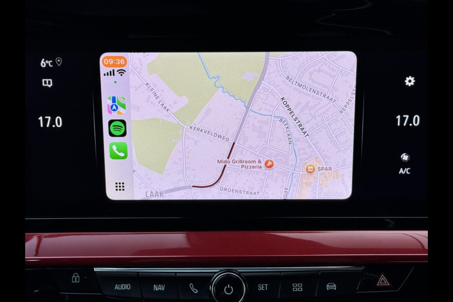 Opel Mokka 1.2 Turbo GS Line Adaptive cruise Climate control Dodehoekdetectie Parkeercamera/sensoren Apple/Android carplay