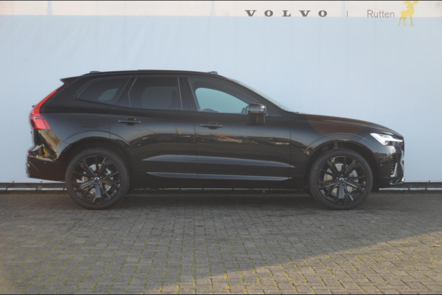 Volvo XC60 T6 350PK Automaat AWD Plus Black Edition / Adaptieve cruise control / BLIS / Panoramadak / Stoel - en stuurverwarming / Keyless entry / Elektrische stoelen / Parkeersensoren met 360 camera