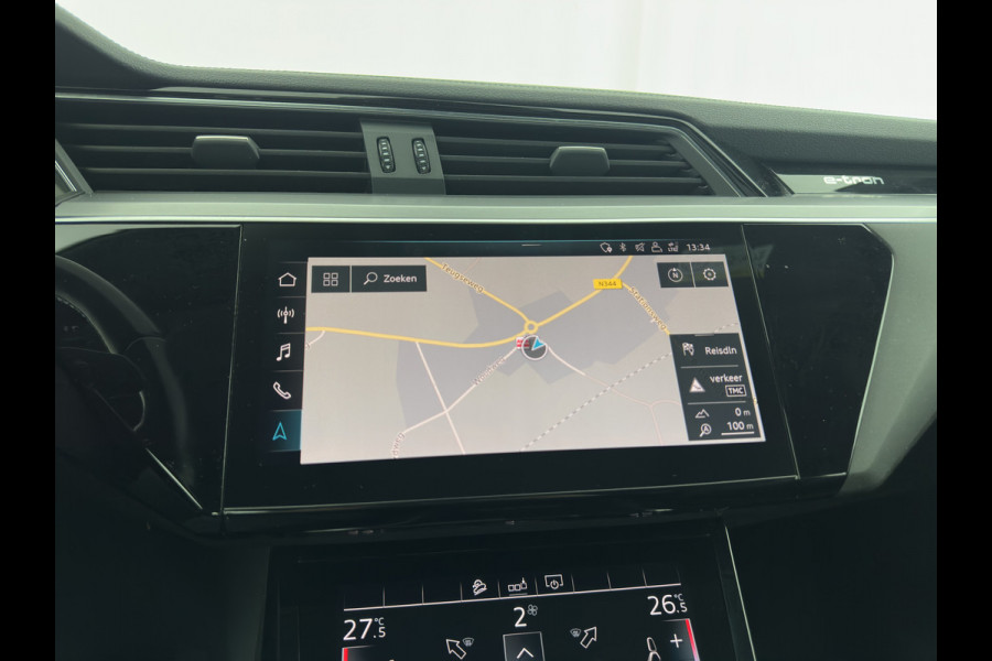 Audi e-tron 55 quattro advanced 95 kWh [ 3-Fase ] (INCL-BTW) *PANO | LUXURY-LEATHER | ADAPTIVE-CRUISE | FULL-LED | DIGI-COCKPIT | KEYLESS | MEMORY-PACK | AIR-SUSPENSION | CAMERA | AMBIENT-LIGHT |  NAVI-FULLMAP | SHIFT-PADDLES | DAB+ | COMFOR