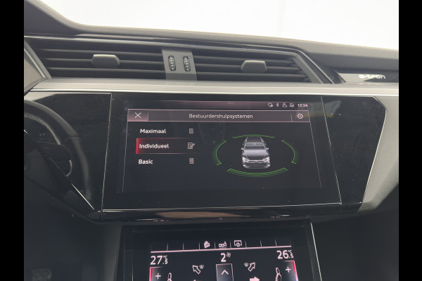 Audi e-tron 55 quattro advanced 95 kWh [ 3-Fase ] (INCL-BTW) *PANO | LUXURY-LEATHER | ADAPTIVE-CRUISE | FULL-LED | DIGI-COCKPIT | KEYLESS | MEMORY-PACK | AIR-SUSPENSION | CAMERA | AMBIENT-LIGHT |  NAVI-FULLMAP | SHIFT-PADDLES | DAB+ | COMFOR