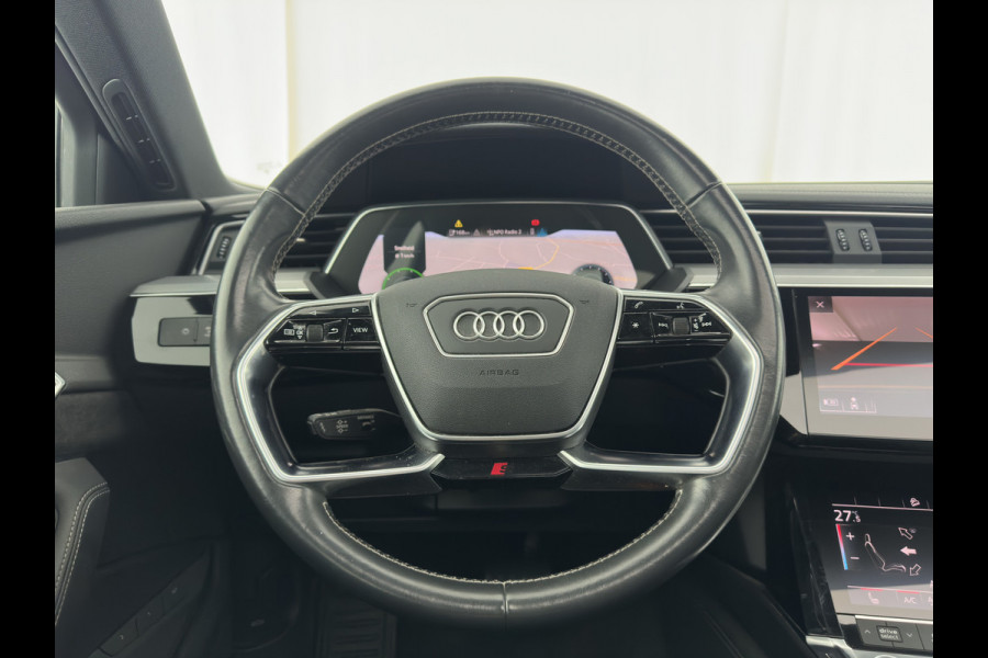 Audi e-tron 55 quattro advanced 95 kWh [ 3-Fase ] (INCL-BTW) *PANO | LUXURY-LEATHER | ADAPTIVE-CRUISE | FULL-LED | DIGI-COCKPIT | KEYLESS | MEMORY-PACK | AIR-SUSPENSION | CAMERA | AMBIENT-LIGHT |  NAVI-FULLMAP | SHIFT-PADDLES | DAB+ | COMFOR