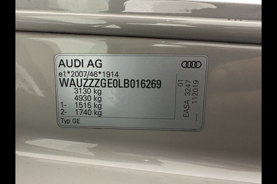 Audi e-tron 55 quattro advanced 95 kWh [ 3-Fase ] (INCL-BTW) *PANO | LUXURY-LEATHER | ADAPTIVE-CRUISE | FULL-LED | DIGI-COCKPIT | KEYLESS | MEMORY-PACK | AIR-SUSPENSION | CAMERA | AMBIENT-LIGHT |  NAVI-FULLMAP | SHIFT-PADDLES | DAB+ | COMFOR