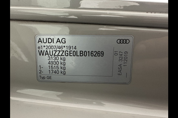 Audi e-tron 55 quattro advanced 95 kWh [ 3-Fase ] (INCL-BTW) *PANO | LUXURY-LEATHER | ADAPTIVE-CRUISE | FULL-LED | DIGI-COCKPIT | KEYLESS | MEMORY-PACK | AIR-SUSPENSION | CAMERA | AMBIENT-LIGHT |  NAVI-FULLMAP | SHIFT-PADDLES | DAB+ | COMFOR
