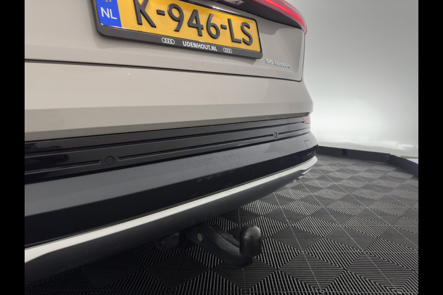 Audi e-tron 55 quattro advanced 95 kWh [ 3-Fase ] (INCL-BTW) *PANO | LUXURY-LEATHER | ADAPTIVE-CRUISE | FULL-LED | DIGI-COCKPIT | KEYLESS | MEMORY-PACK | AIR-SUSPENSION | CAMERA | AMBIENT-LIGHT |  NAVI-FULLMAP | SHIFT-PADDLES | DAB+ | COMFOR