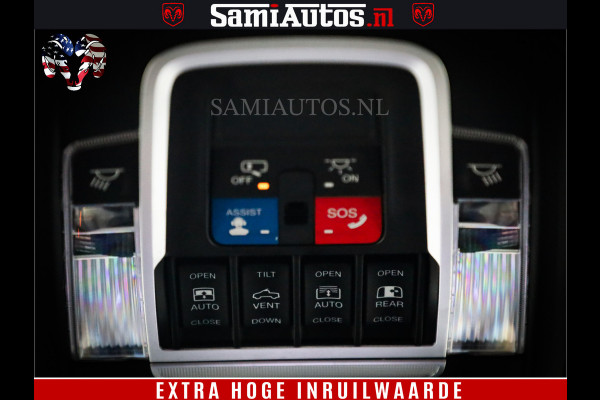 Dodge Ram 1500 SPORT BLACK EDITION | 4X4 5.7 V8 | VOL OPTIES | 360 CAMERA | APPLE CARPLAY | 3500KG | 22INCH NIGHT | FULL LED | ADAPTIVE CRUISE | MEMORY SEATS | LEDER | DUBBELE CABINE | CREWCAB